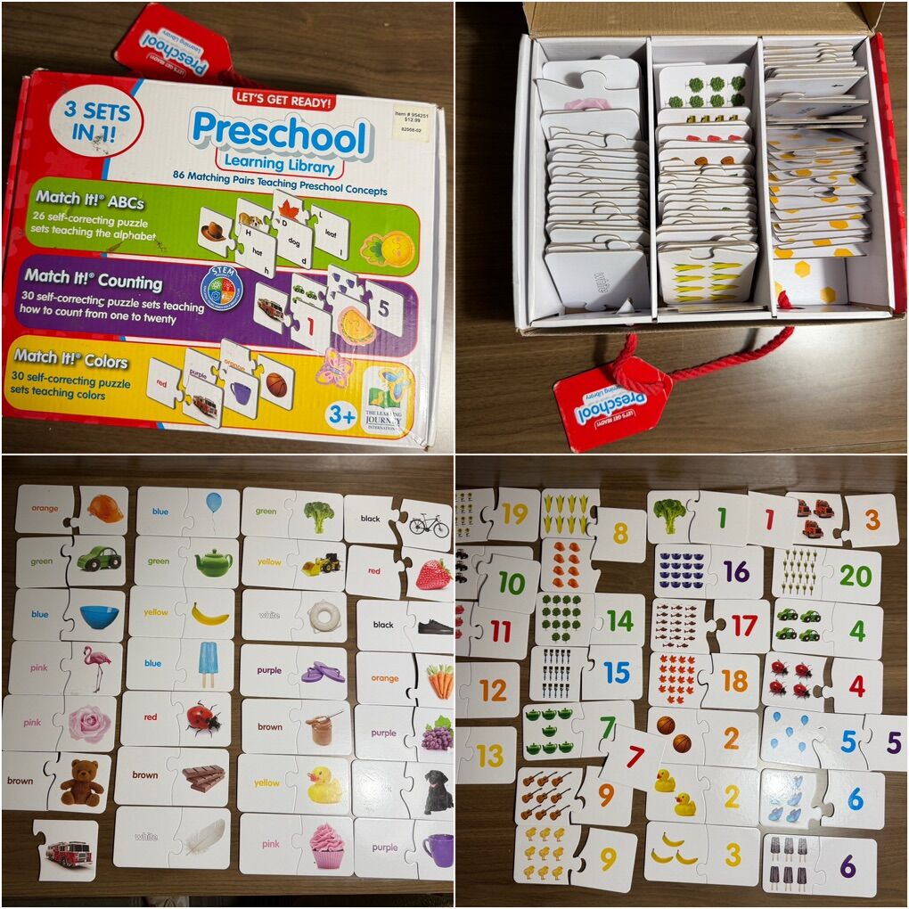 Preschool Matching Games