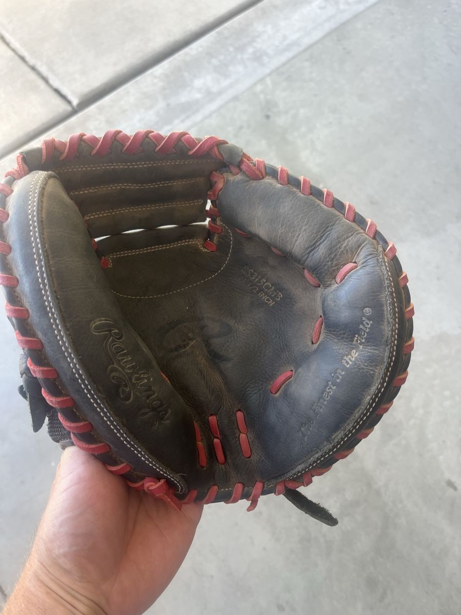 Rawlings Black 12.5" The Finest In The Field S125CM3 Baseball/Softball Glove Catcher's Mitt
