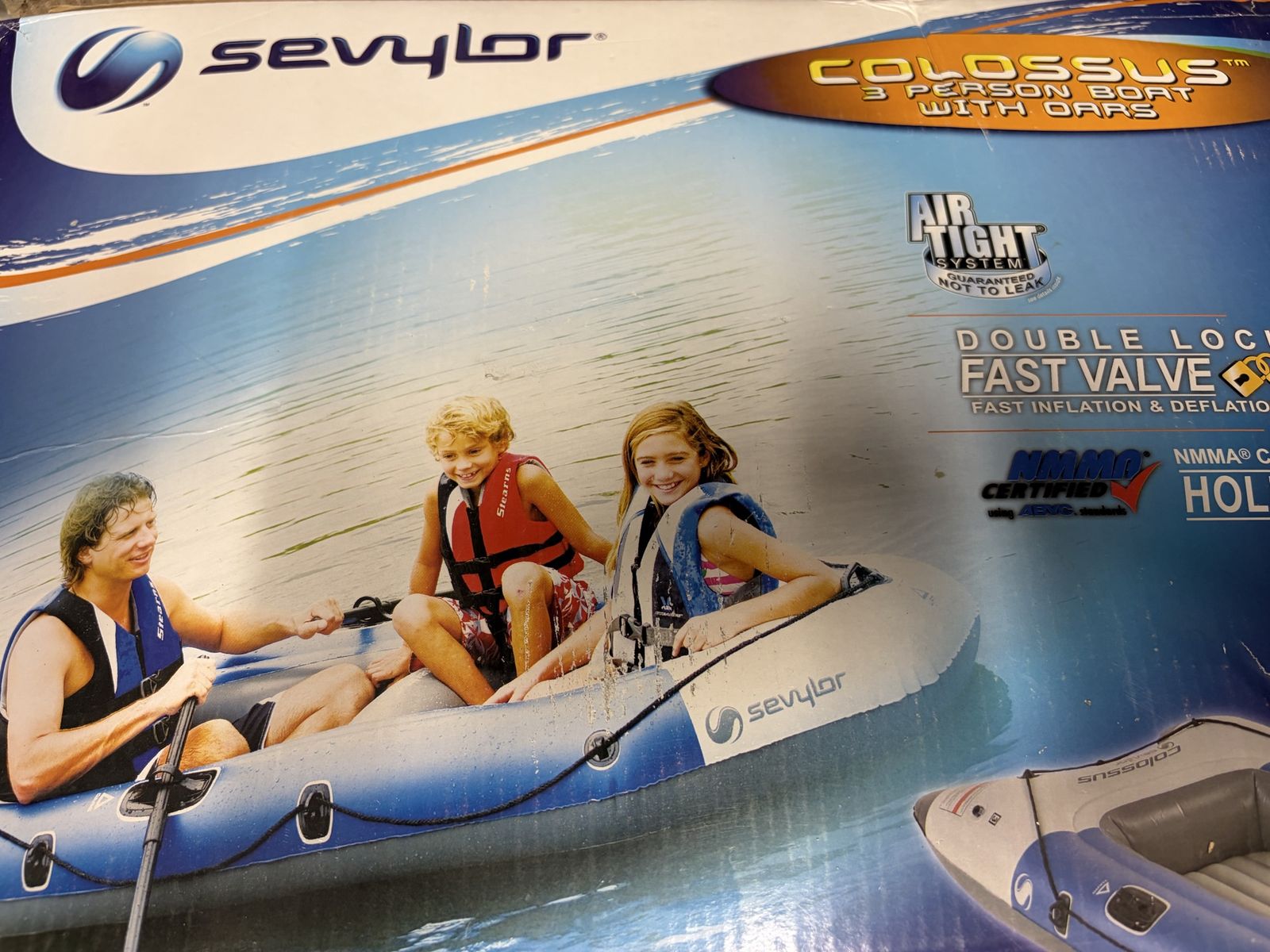 3 person raft