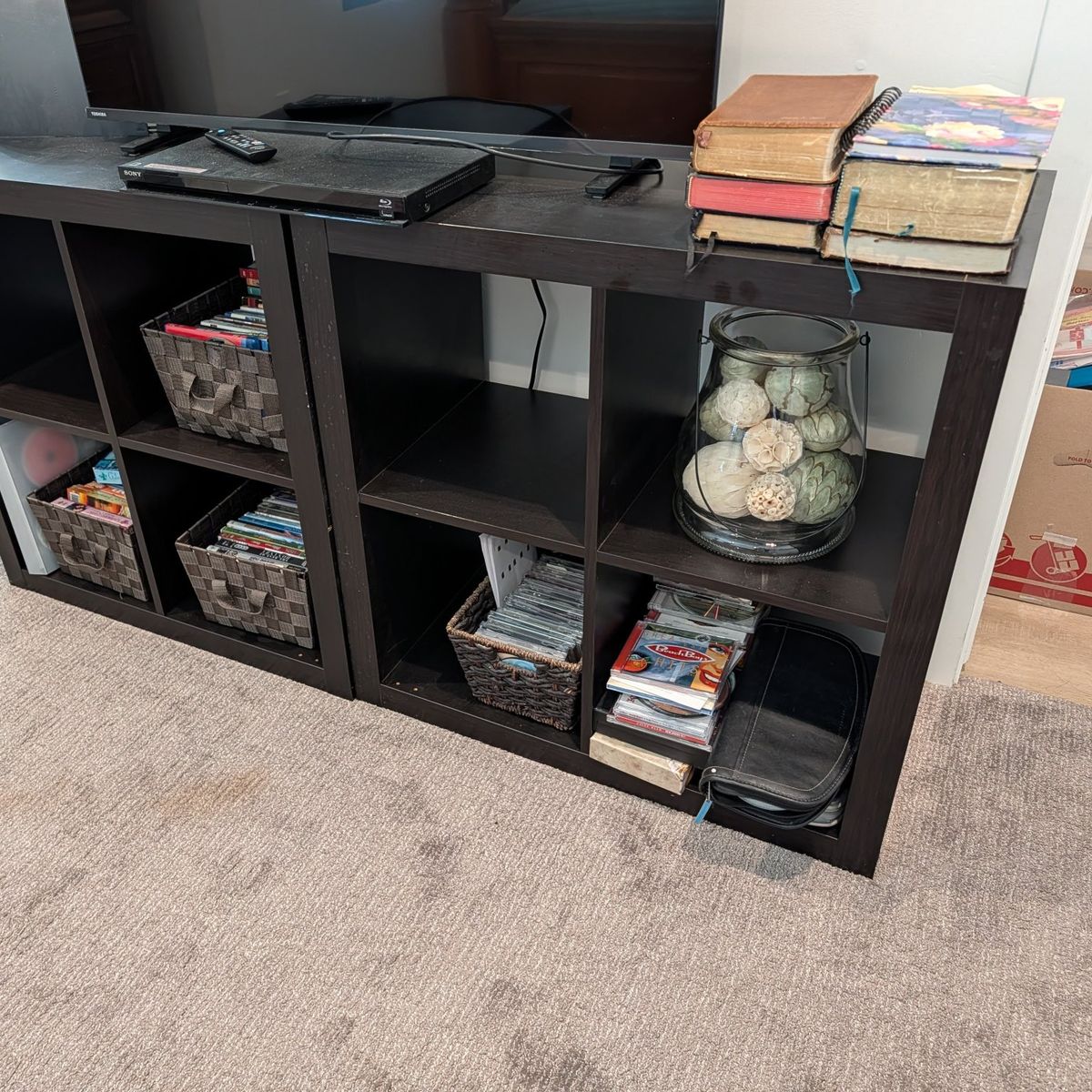Square bookcase