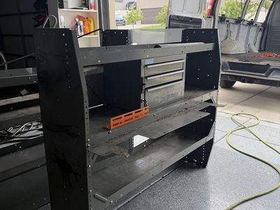 van storage racks
