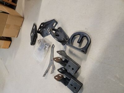 Dodge Ram front tow hooks and brackets