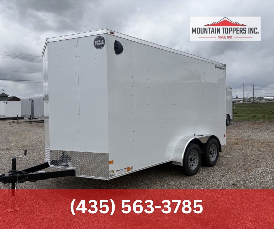 7X14 WELLS CARGO ENCLOSED TRAILER