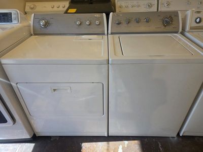 whirpool washer and electric dryer