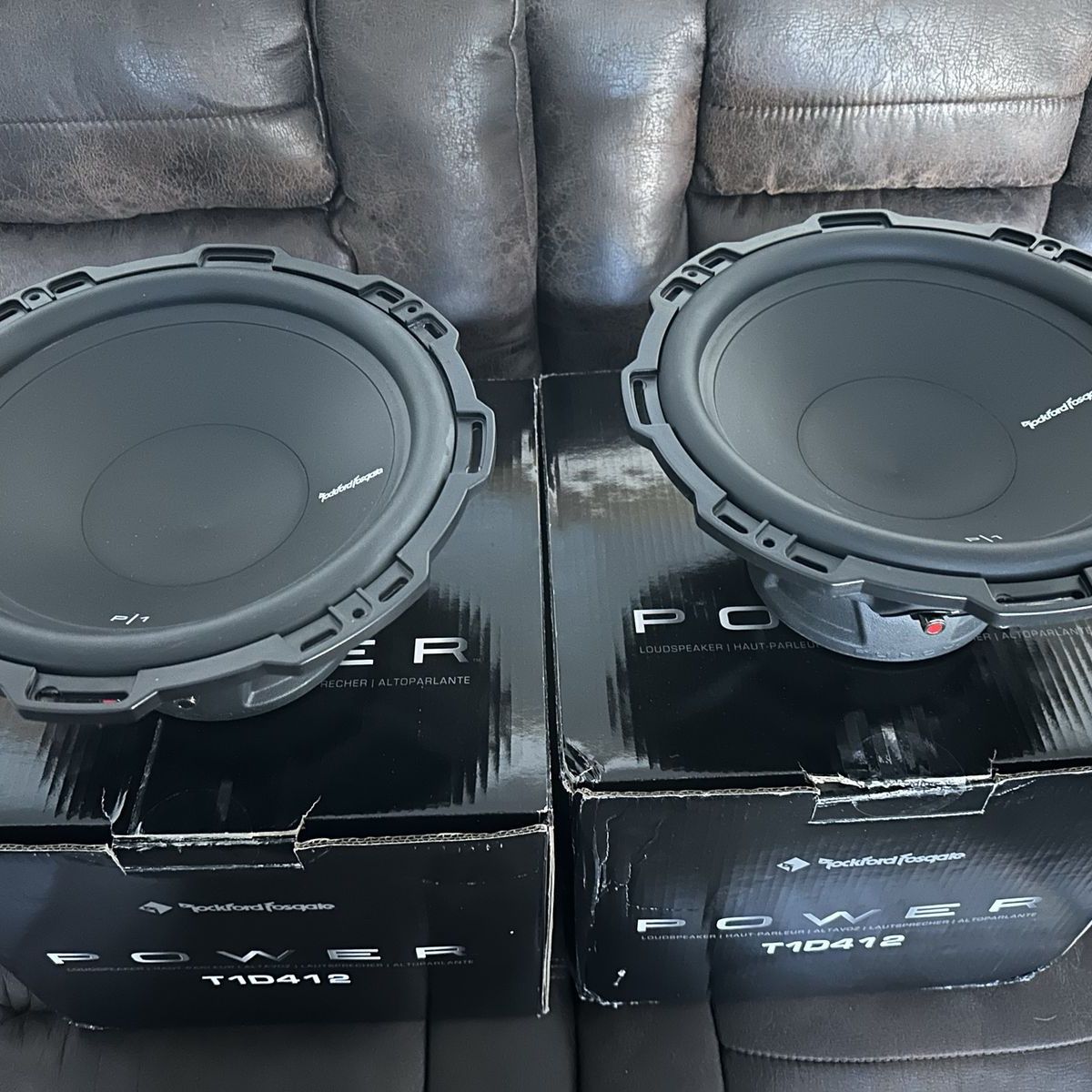 Rockford Fosgate 12” P1 Subwoofer Speakers