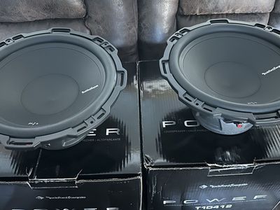 Rockford Fosgate 12” P1 Subwoofer Speakers