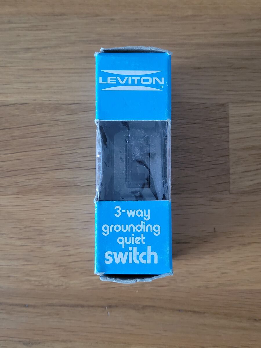 Leviton 3-way Grounding 15A Quiet Switches