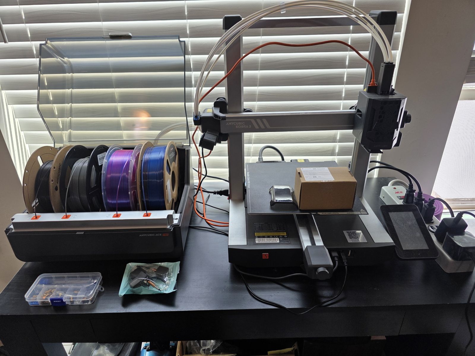 Anycubic Kobra 3 V2 and accessories