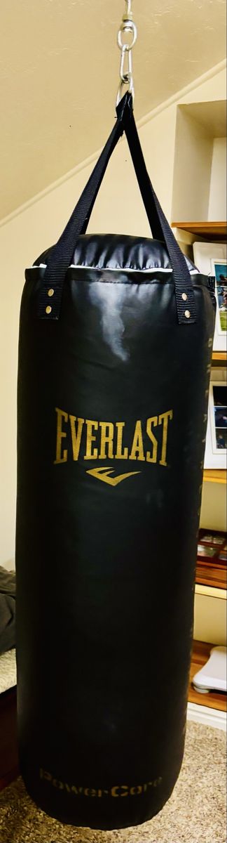 Everlast PowerCore Heavy Bag + Pro Hanging Bracket