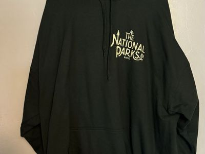 The National Parks Band Green Hoodie Sweatshirt 2XL