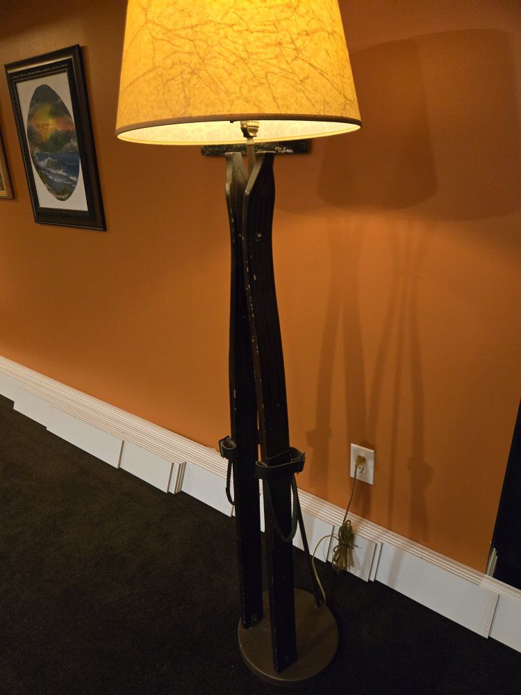 Antique Ski Lamp
