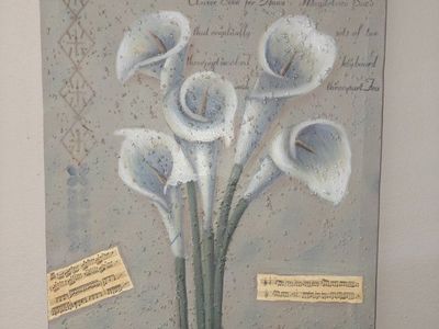 Vintage Home Interior Canvas Wall Art 18x24