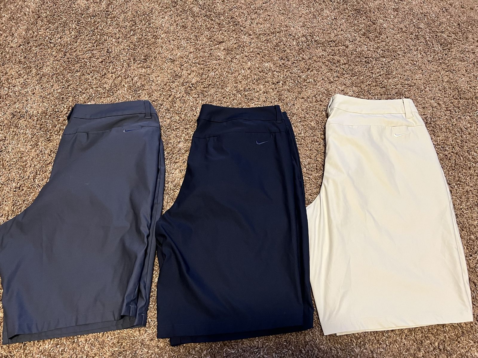 Woman’s 14 Nike Dryfit Golf Shorts 3 Pairs