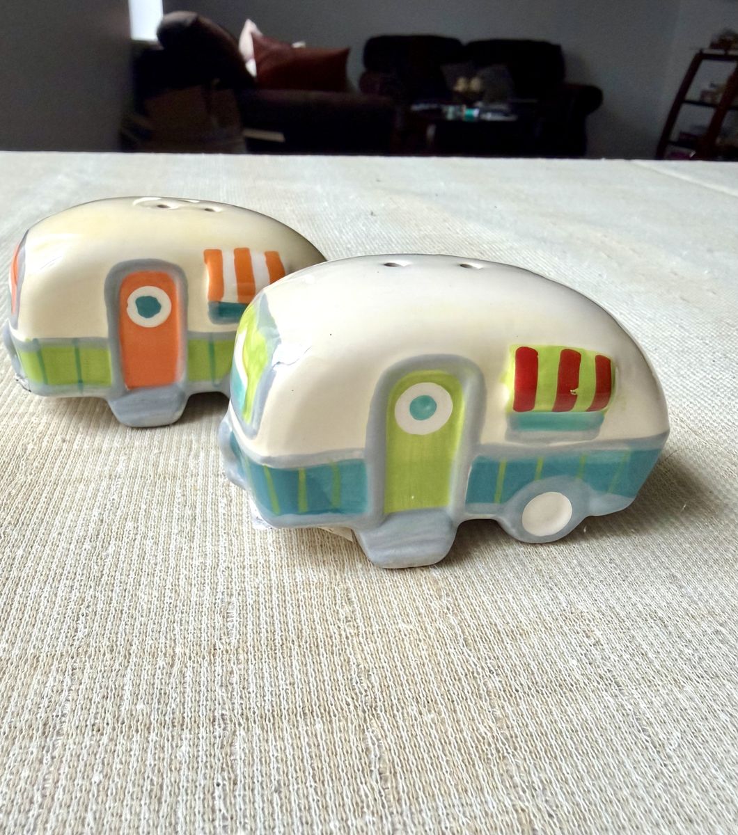 Novelty RV Salt and Pepper Shakers