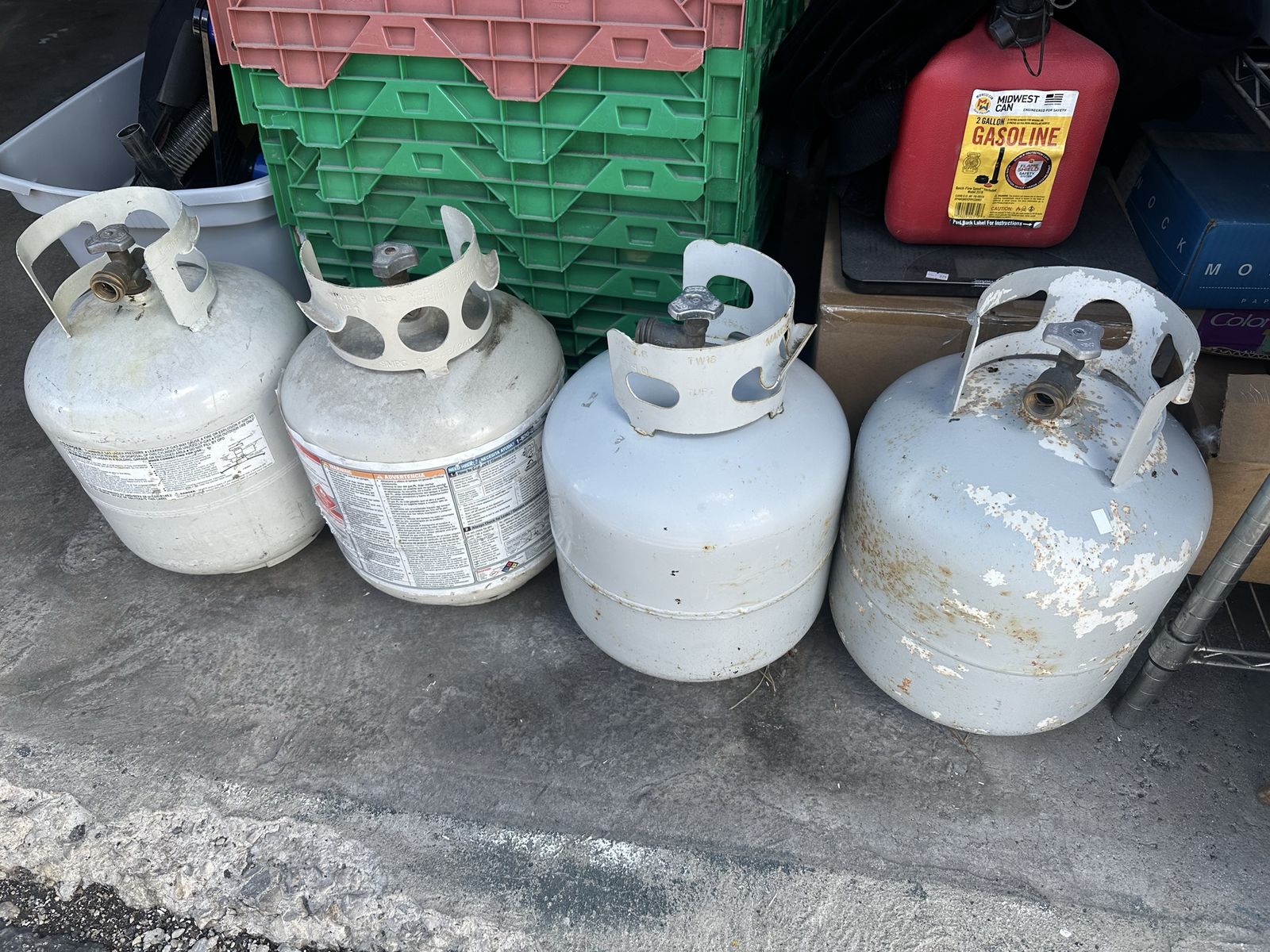 Expired Propane Tanks For Exchange