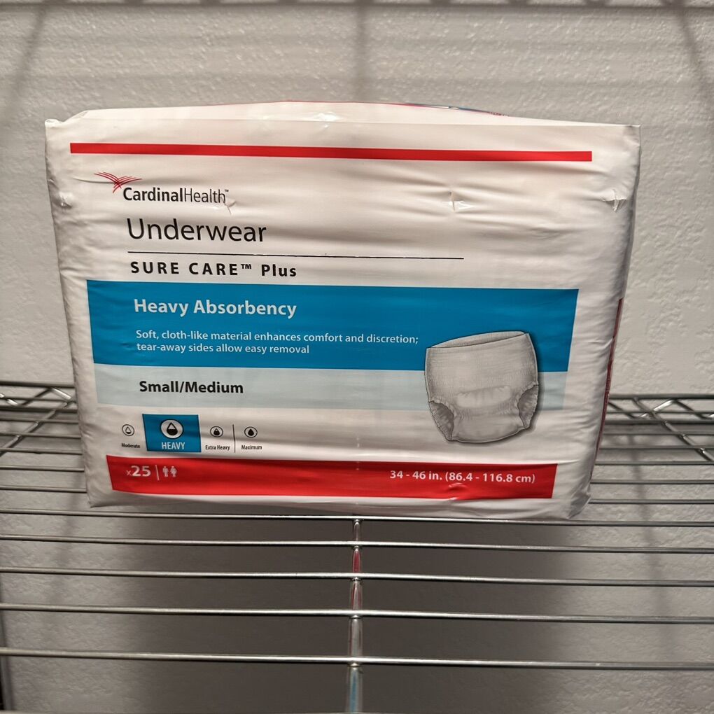 New Sure Care Adult Underwear Diapers