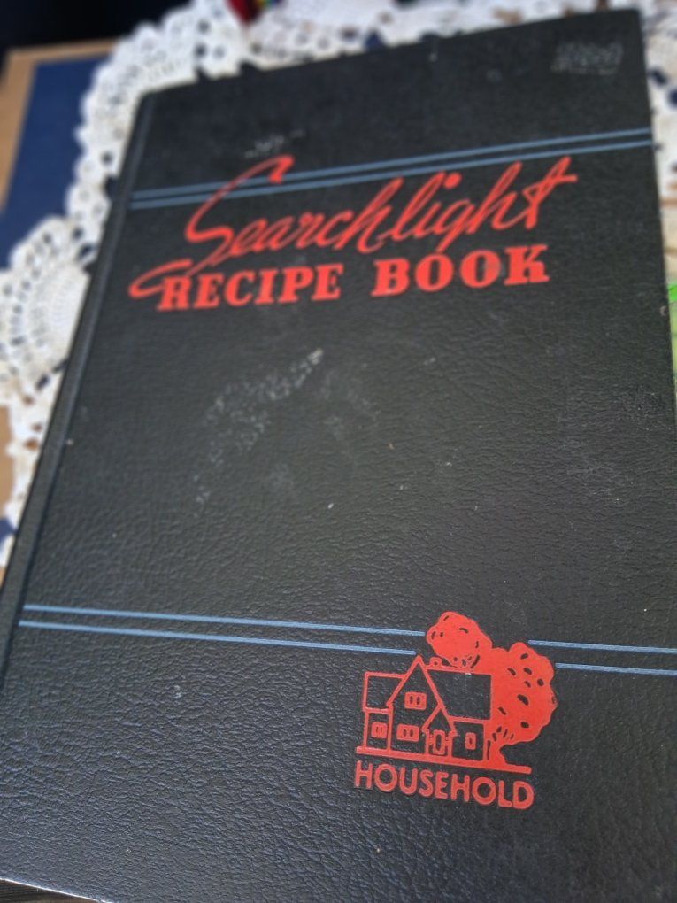 Searchlight Recipe Book by Household Magazine Vintage Cookbook