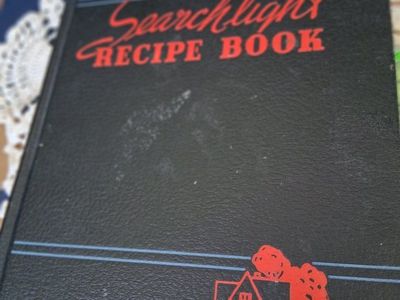 Searchlight Recipe Book by Household Magazine Vintage Cookbook