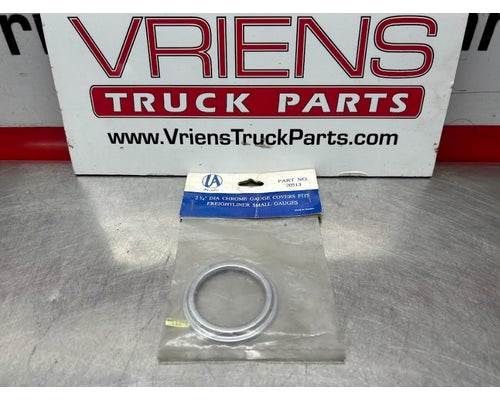 PACIFIC UA 20513 2 1/4" DIA CHROME GAUGE COVERS FITS FREIGHTLINER SMALL GAUGES