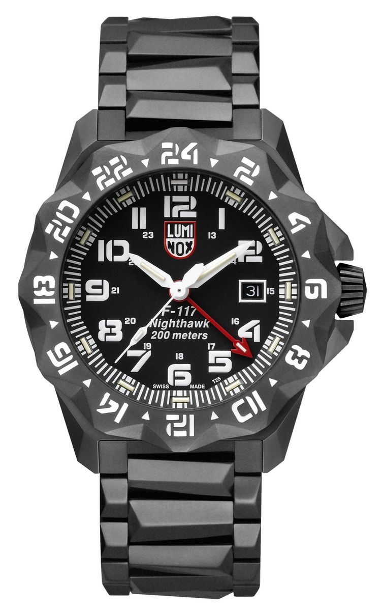 New Luminox F-117 Nighthawk GMT Watch. 