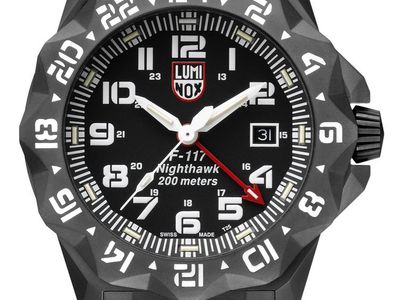 New Luminox F-117 Nighthawk GMT Watch.