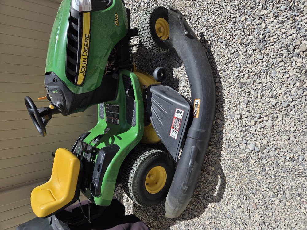 lawn tractor