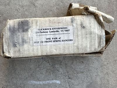 CJ Front Spring Hangers