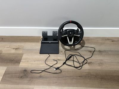 HORI Racing Wheel Overdrive for Xbox Series X|S, One, PC - Force Feedback & Pedals