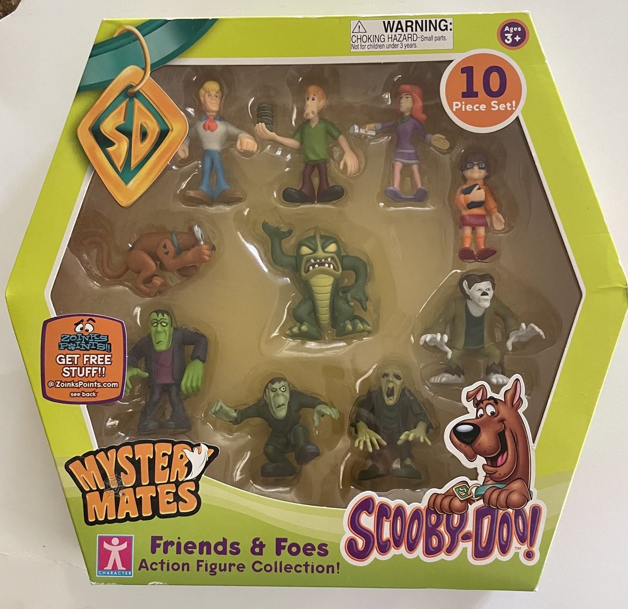 Scooby-Doo Collectible Friends and Foes Mystery Mates 10-piece Set, NIB