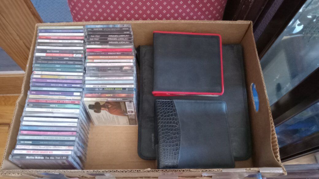 Lot of CDs Wide Selection to pick from and 2 CD Case Folders