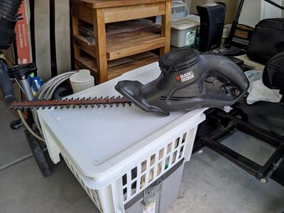 Black and Decker Yard Hedge Trimmer (electric)