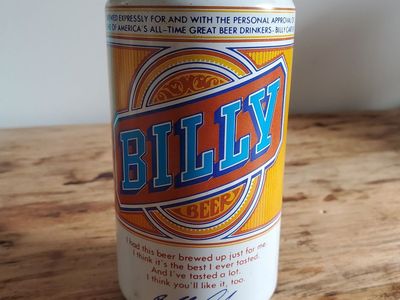 Billy Beer Can from 1977