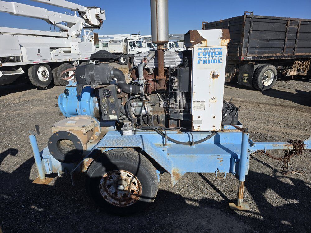 Power Prime DV200 8" Trash Pump 447hrs