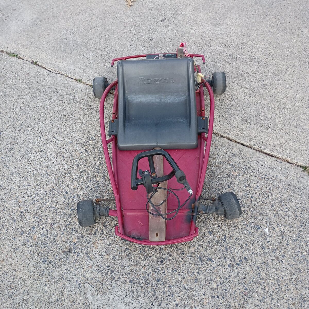 razor go cart