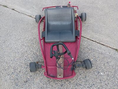razor go cart