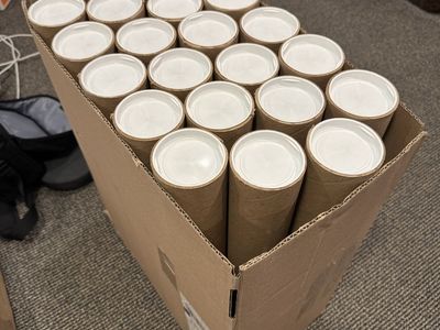 3"x24" Heavy Duty Mailing Tubes