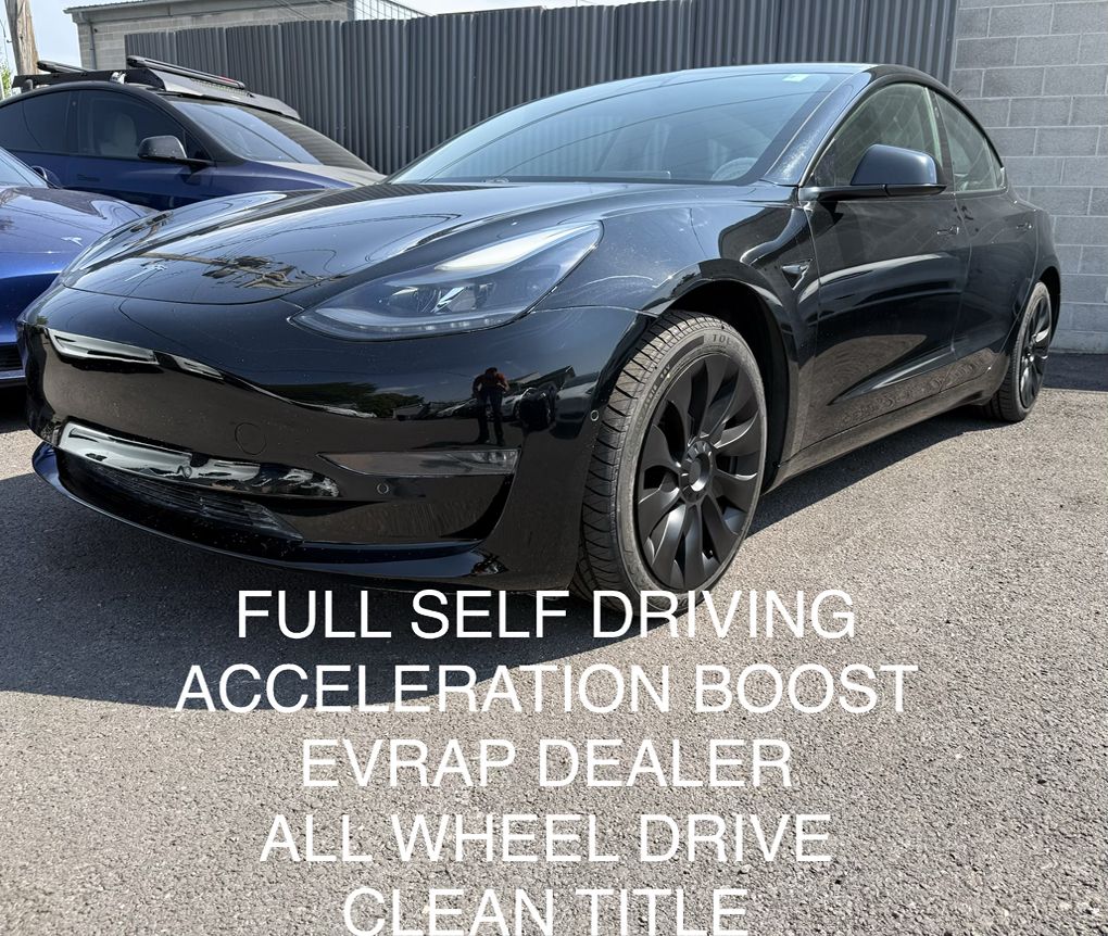 2021 Tesla Model 3 Long Range AWD