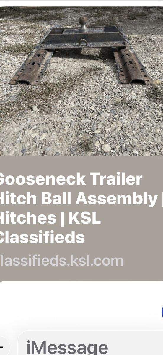 Gooseneck Trailer Hitch Ball Assembly
