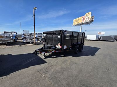 2025 Big Tex Trailers 7X12 LP 14K Dump Trailer
