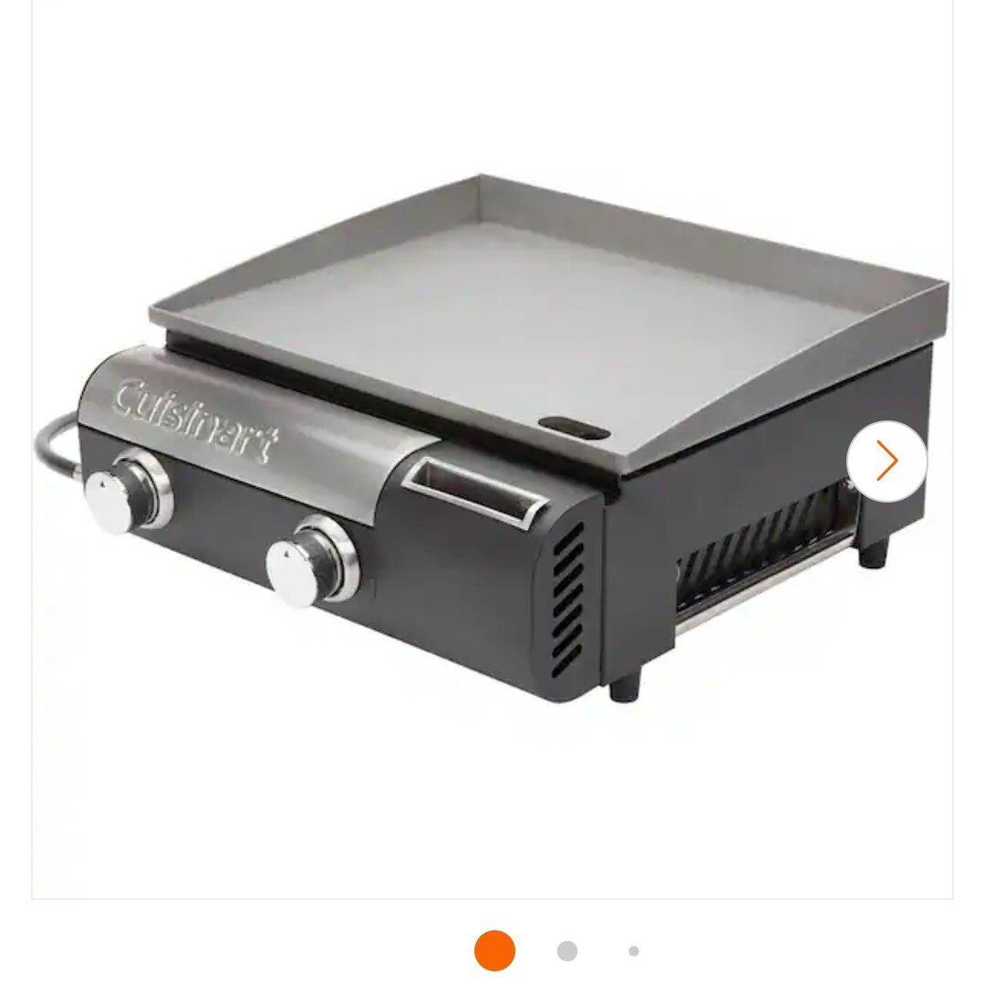 Cuisinart gourmet 2 burner gas griddle!