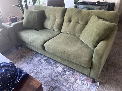 Ashley Furniture Bixler Sofa Set. Couch, Chaise, and Accent Chair.