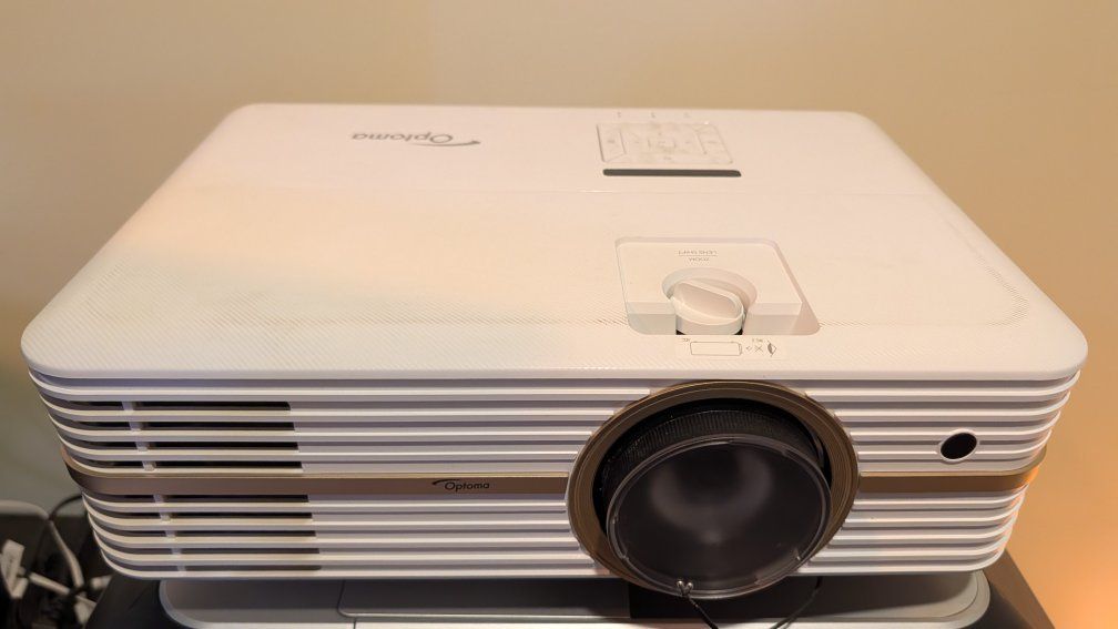 Optoma UHD60 4K Ultra HD DLP Home Theater Projector - HDMI, USB, RJ-45