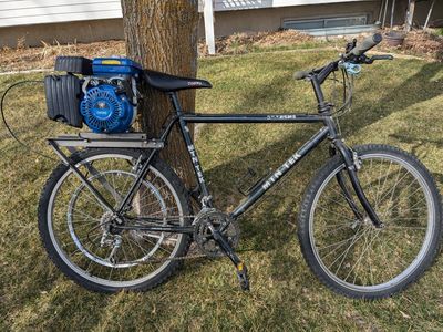 Engine Powered Bicycle
