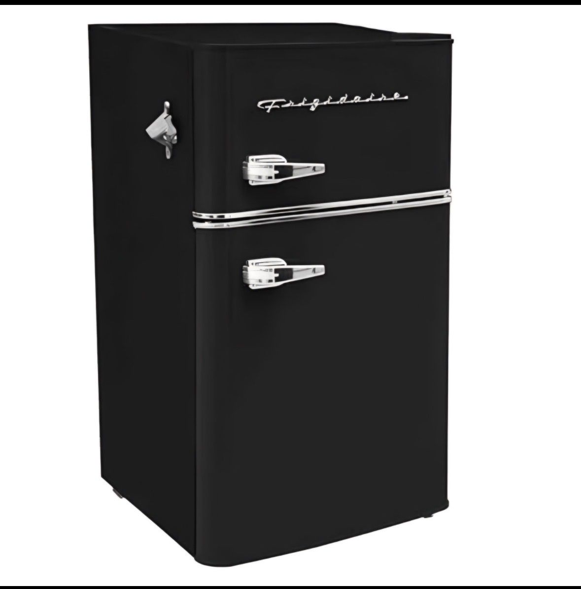 Frigidaire EFR840 Retro Mini Fridge with Freezer & Side Bottle Opener - Small 2 Door Refrigerator