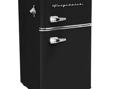 Frigidaire EFR840 Retro Mini Fridge with Freezer & Side Bottle Opener - Small 2 Door Refrigerator