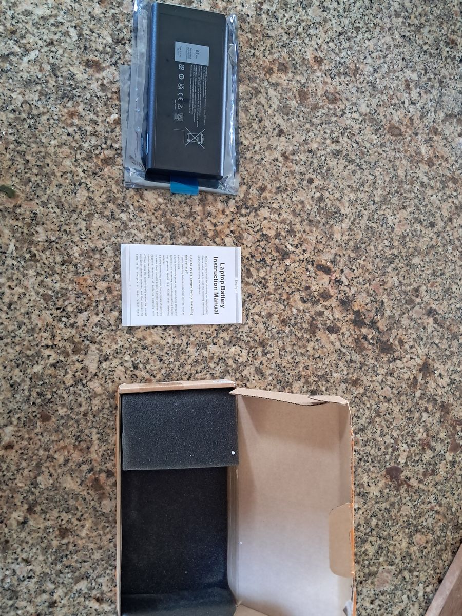 Brand New Dell Attitude Rugged Battery Replacement