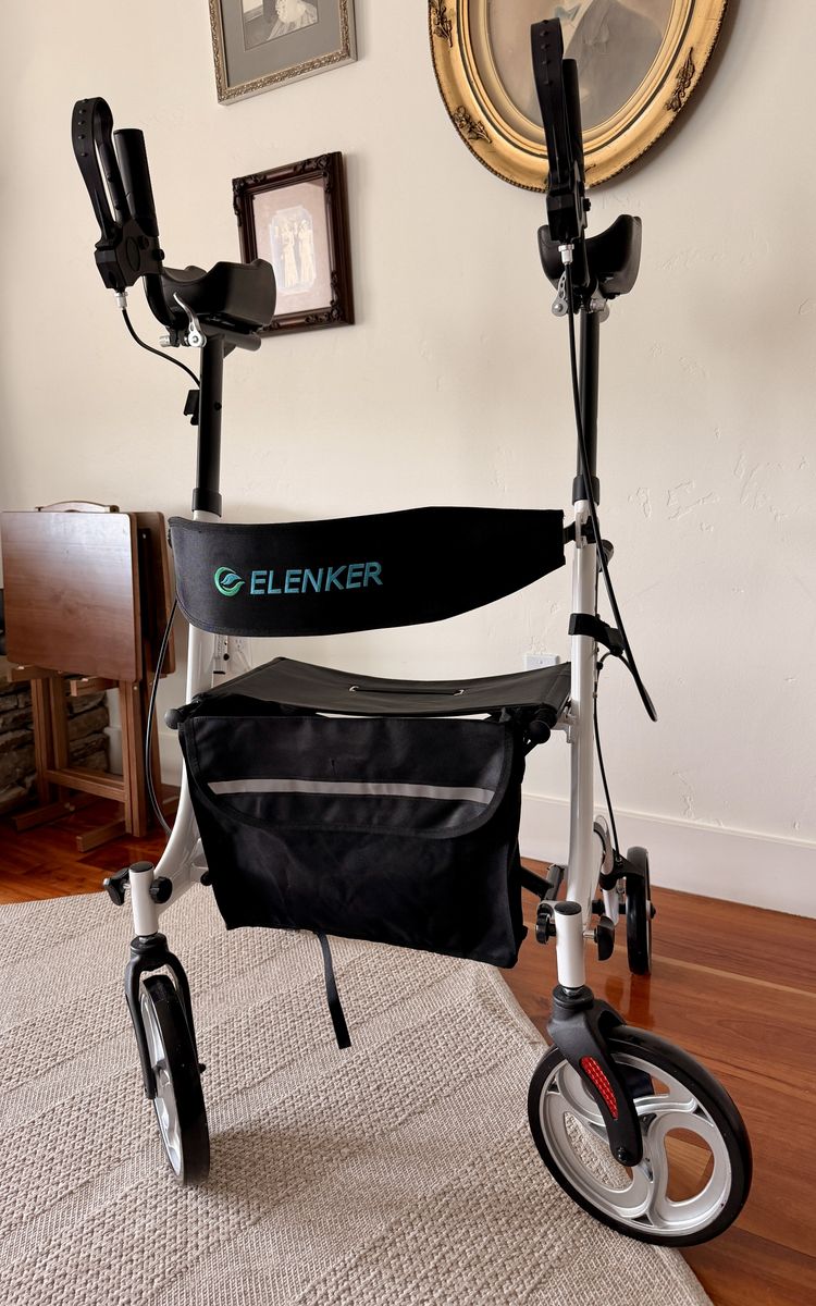 Upright ELENKER Rollator Walker – Excellent Condition