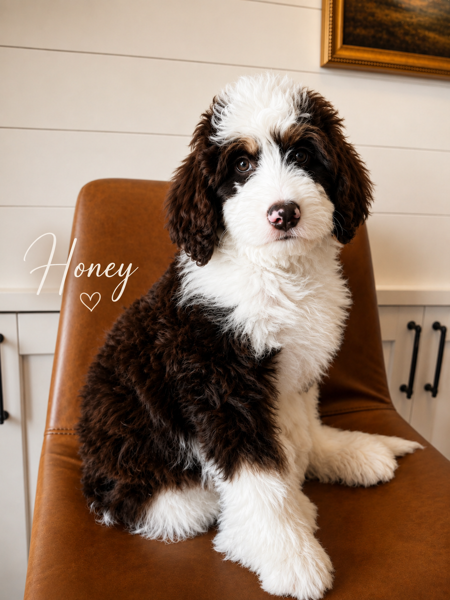 Adorable Bernedoodle Puppies 1 Female available now!