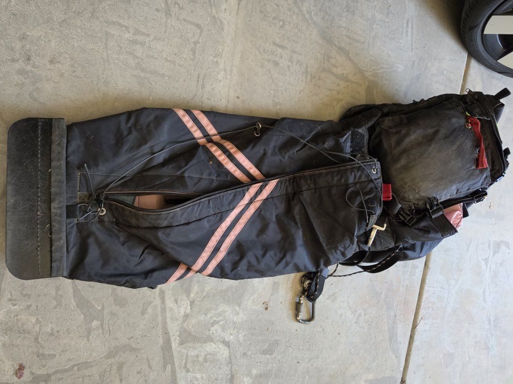 High Energy Sports Hangglider Harness with Reserve  - Used with Minor Wear