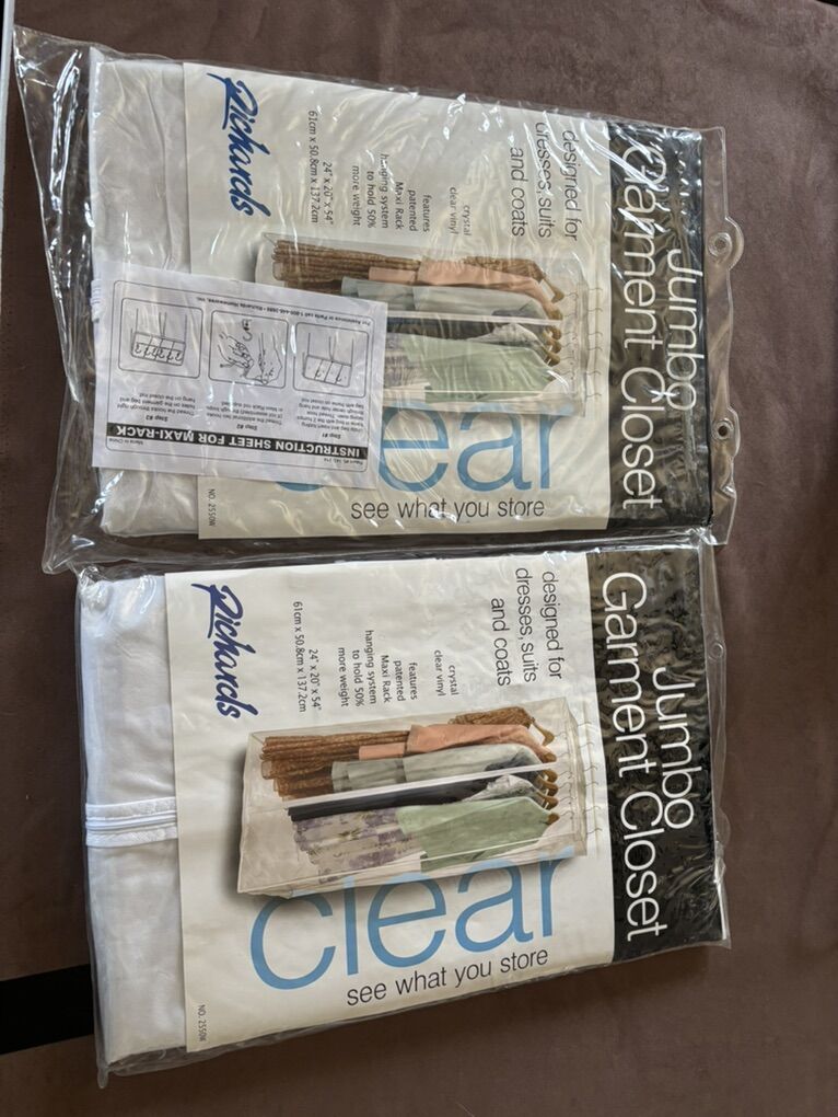 New Jumbo Garment Closet